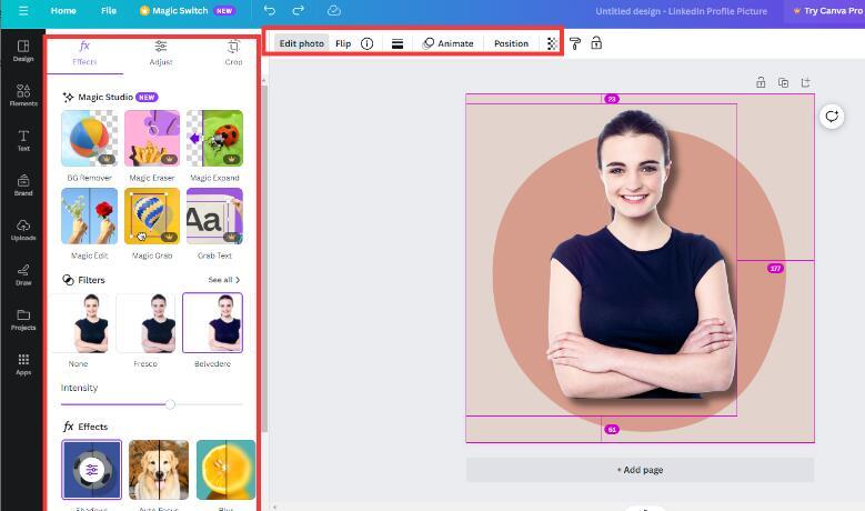 How to Create the Customized LinkedIn AI Photo - 6